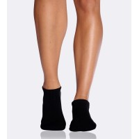 Boody Women's Cushioned Sports Ankle Sock - Black - 3-9  