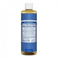 Dr Bronner Castile Soap Peppermint 473ml 