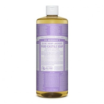 Dr Bronner Castile Soap Lavender 946ml 