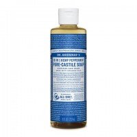 Dr Bronner Castile Soap Peppermint 237ml 