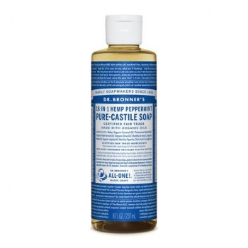 Dr Bronner Castile Soap Peppermint 237ml 