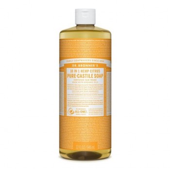 Dr Bronner Castile Soap Citrus Orange 946ml 
