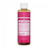 Dr Bronner Castile Soap Rose Oil 237ml 