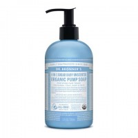 Dr Bronner 4in1 Pump Soap Baby Unscented 355ml 