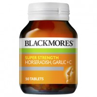 Blackmores Super Strength Horseradish Garlic + C 50 Tab