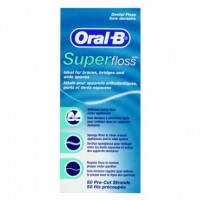 Oral-B Super Floss Pre-Cut Strands 50 