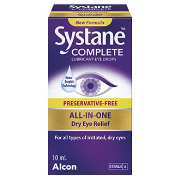 Systane Complete All-in-One Lubricant Eye Drops 10ml 