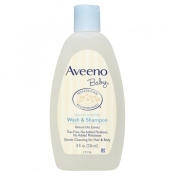 Aveeno Baby Lightly Scented Wash & Shampoo 236ml 