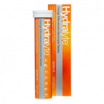 Hydralyte Orange Effervescent Electrolyte Tablets 20 EFF Tab