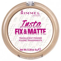 Rimmel London Insta Fix & Matte Pressed Powder Translucent  