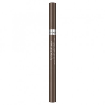 Rimmel London Brow This Way 2 In 1 Fill And Sculpt Blonde  