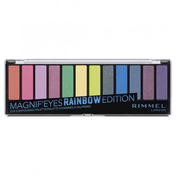 Rimmel London Magnif'Eyes Eyeshadow Palette Rainbow 14 g  