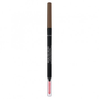 Rimmel London Brow Pro Micro Ultra-Fine Precision Pencil Shade 002 - Soft Brown  