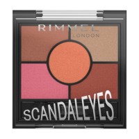 Rimmel London Scandaleyes 5 Pan Eyeshadow Palette 004 Burgundy Pink  