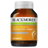 Blackmores Super Strength Horseradish Garlic + C 90 Tab