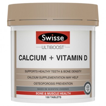 Swisse Calcium & Vitamin D 150 Tab