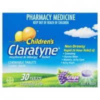Claratyne Children's Chewable Tablets Grape 30 Tab