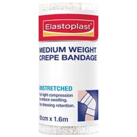 Elastoplast Medium Weight Crepe Bandage 10cm x 1.6m 
