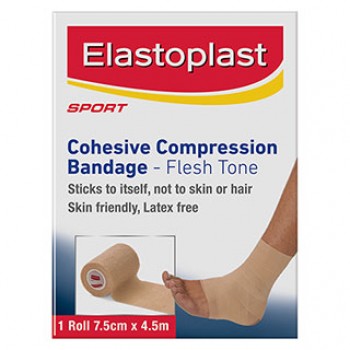 Elastoplast Cohesive Compression Bandage 7.5cm x 4.5m  