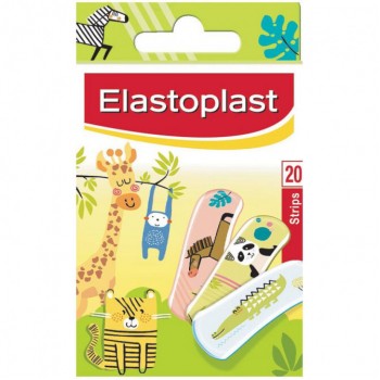 Elastoplast  Kids Animal Plasters 20Pce 
