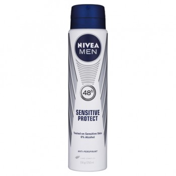 Nivea Men 48h Anti-Perspirant Invisible Sensitive Protect 250ml 
