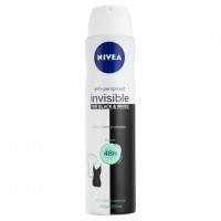 Nivea 48h Anti-Perspirant Invisible Black & White Fresh 250ml 
