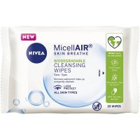Nivea Micellair Biodegradable Cleansing Wipes 25 