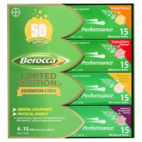 Berocca Berocca Limited Edition Celebration 4 Pack 4x15 EFF Tab