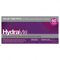 Hydralyte Apple Blackcurrant Effervescent Electrolyte Tablets 40 EFF Tab