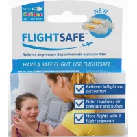 Flightsafe Anti-Pressure Ear Plugs - Child 1 Pair 