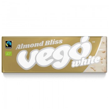 Vego White Chocolate Almond Bliss Bar 50g 