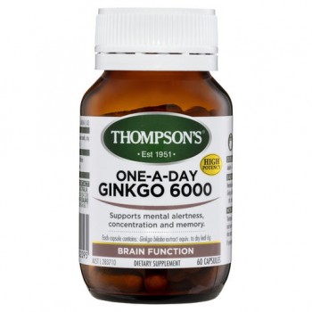 Thompsons One-A-Day Gingko 6000mg  60 Cap