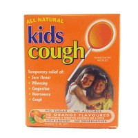 Key Sun Kids Cough Lollies Orange 10 