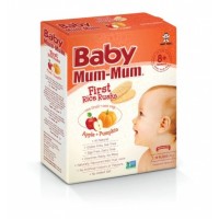 Baby Mum-Mum First Rice Rusks Apple & Pumpkin 36g 