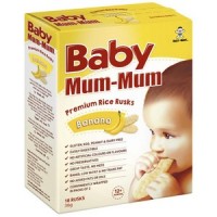Baby Mum-Mum Premium Rice Rusks Banana 36g 