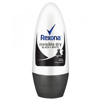 Rexona Roll-On 48h Anti-Perspirant Invisible Dry Black & White 50ml 
