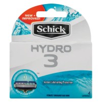 Schick Hydro 3 Cartridges  4 pk