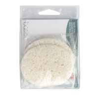 Basicare Sponge Cleansing Round (2) (Natural Cellulose) 7.5cm 5cm 