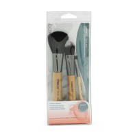 Basicare Cosmetic Brush Tool Kit 4pce 