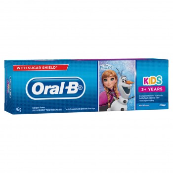 Oral-B Kids 3+ Years Toothpaste Frozen Mild Fruity Flavour 92g 