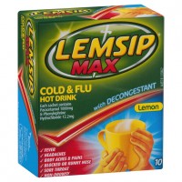 Lemsip Max with Decongestant Lemon 10 Sachets