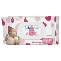 Johnson's Skincare Baby Wipes  80Pk 