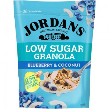 Jordans Low Sugar Granola Blueberry & Coconut 500g 