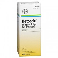 Ketostix Reagent Strips for Urinalysis 50 