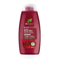 Dr Organic Body Wash Organic Rose Otto 250ml 