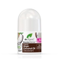 Dr Organic Roll-On Deodorant Organic Virgin Coconut Oil 50ml 