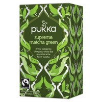 Pukka Supreme Matcha Green Organic Herbal Tea 20 Tea Bags 