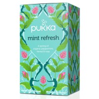 Pukka Mint Refresh Organic Herbal Tea 20 Tea Bags 