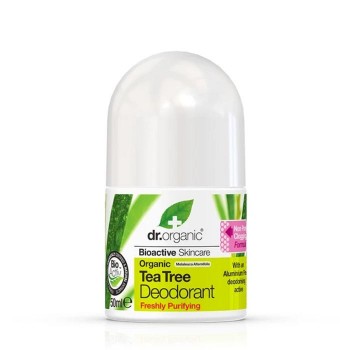 Dr Organic Roll-On Deodorant Organic Hemp Oil 50ml 