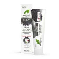 Dr Organic Toothpaste (Whitening) Activated Charcoal 100ml 
